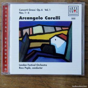CD de Música: CORELLI - CONCIERTO GROSSO, OP.6, 1 AL 6 - 1995 - ROSS POPLE